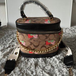 Strawberry Printed Bag / Crossbody.